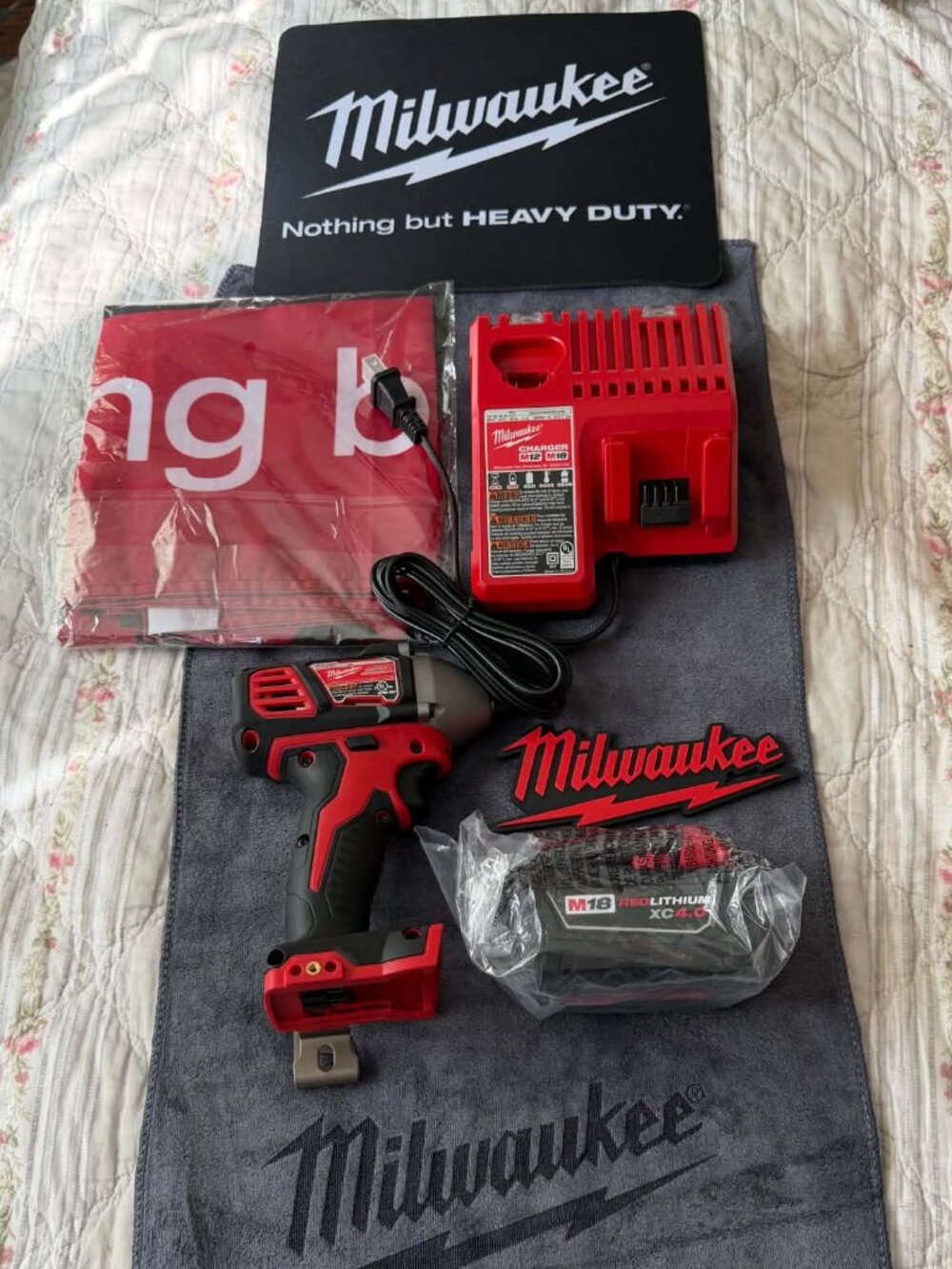 Milwaukee Impact Wrench Combo